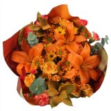 Arrangement Orange Fall 7 Bouquets